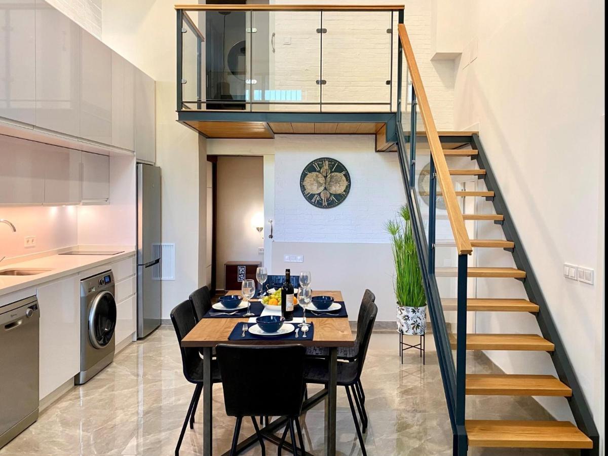 Tr3 Aparcamiento Incluido Familias Loft Almirante Sevilha Exterior foto