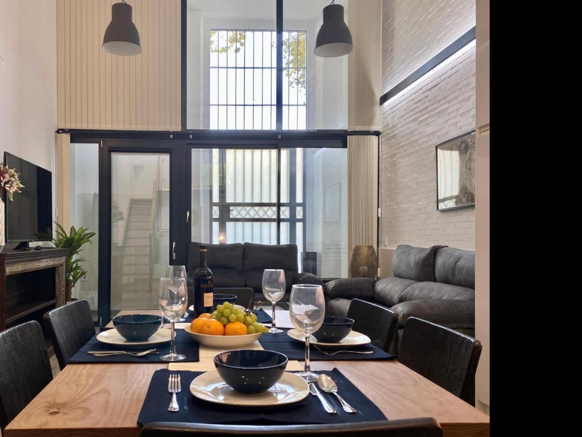 Tr3 Aparcamiento Incluido Familias Loft Almirante Sevilha Exterior foto